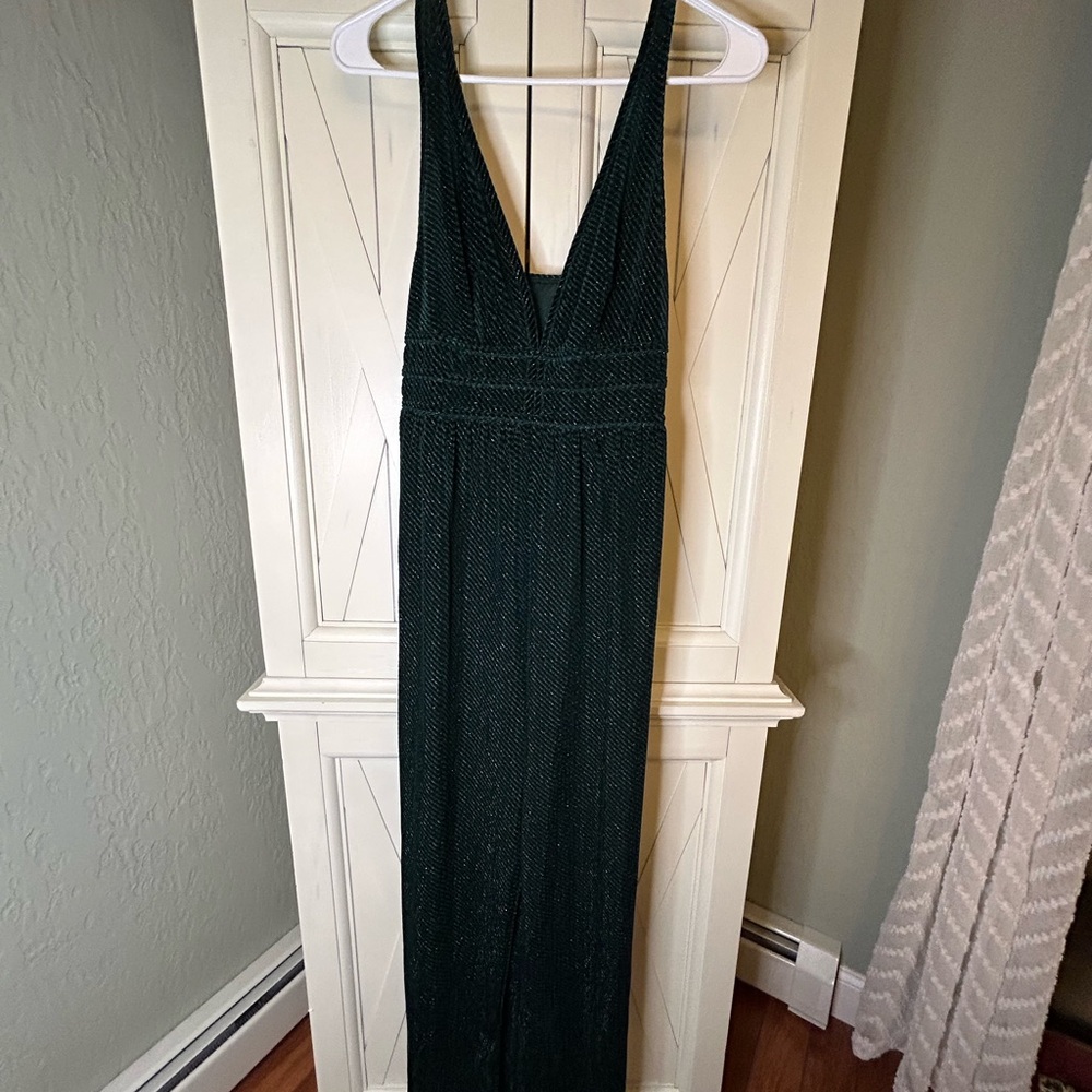 Cider Dark Green Jumpsuit